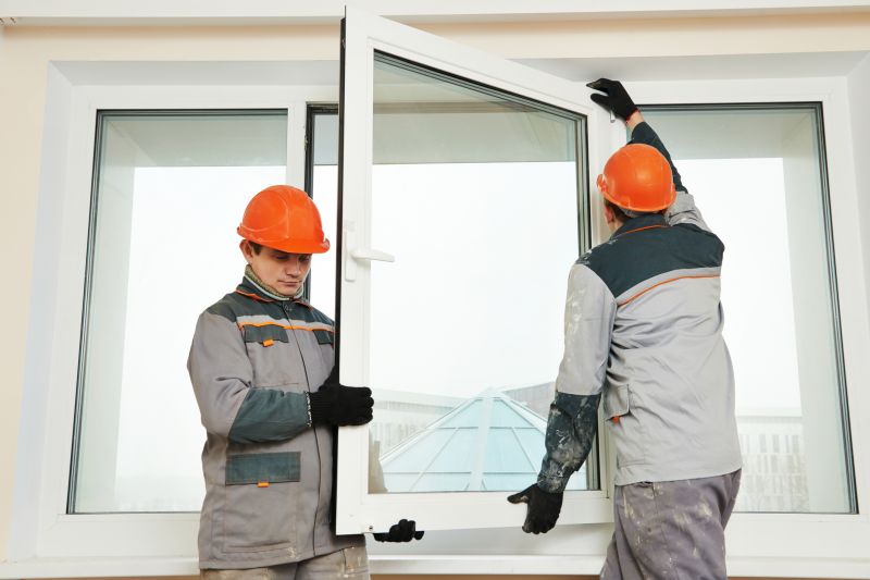 Commercial Building Window Finish